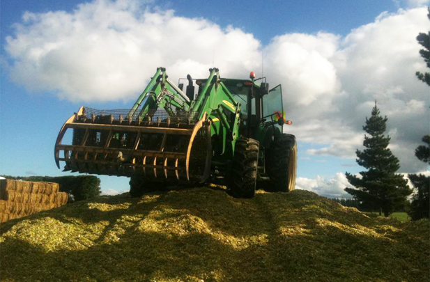 Maize Pit Silage, Flintoft Contractors Culverden